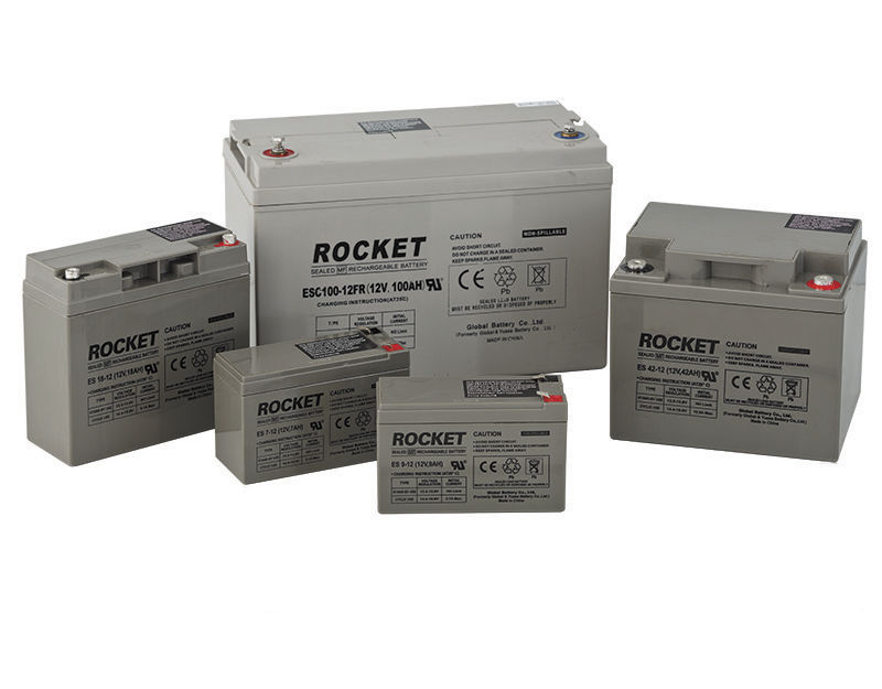 Battery UPS Rocket VRLA AGM 12V 7Ah hingga 100Ah