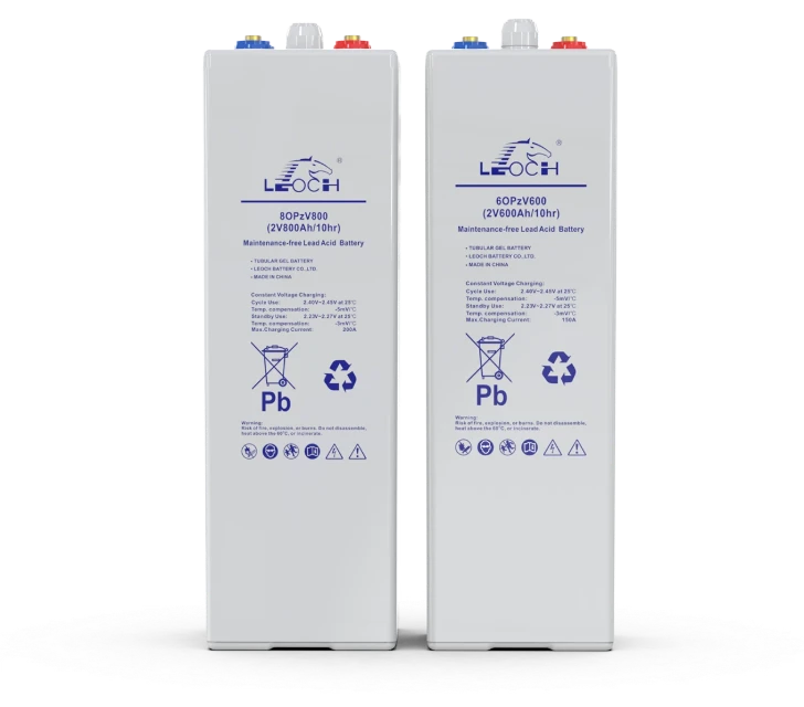 Battery UPS Leoch tubular gel OPzV